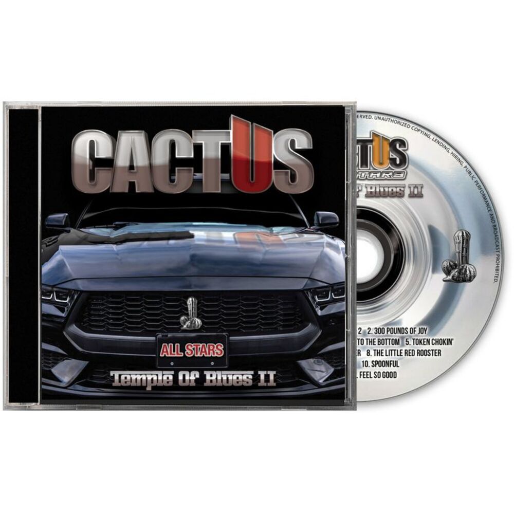 Cactus - Temple Of Blues II: All-Stars  CD